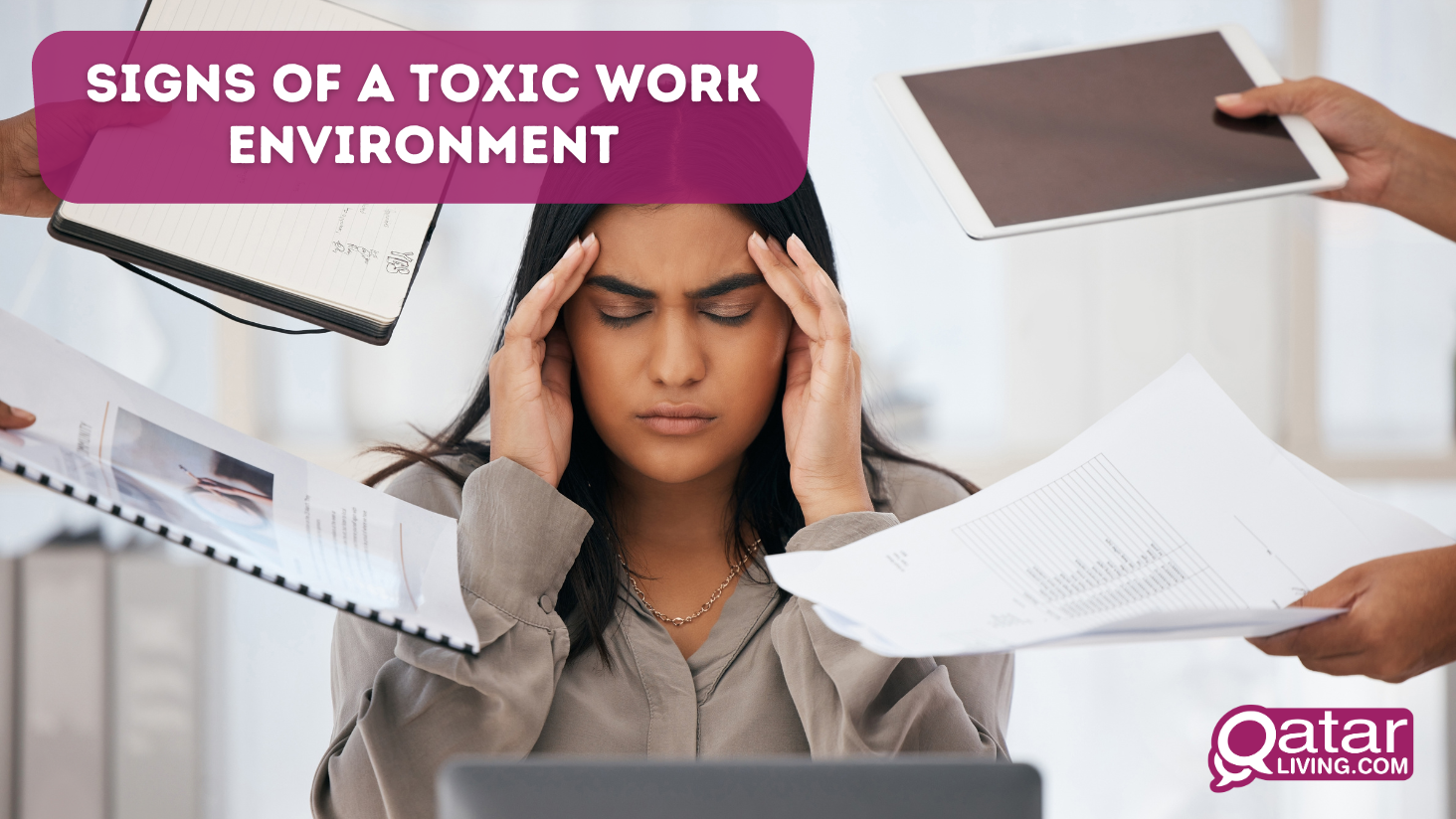 Signs of a toxic work environment Qatar Living